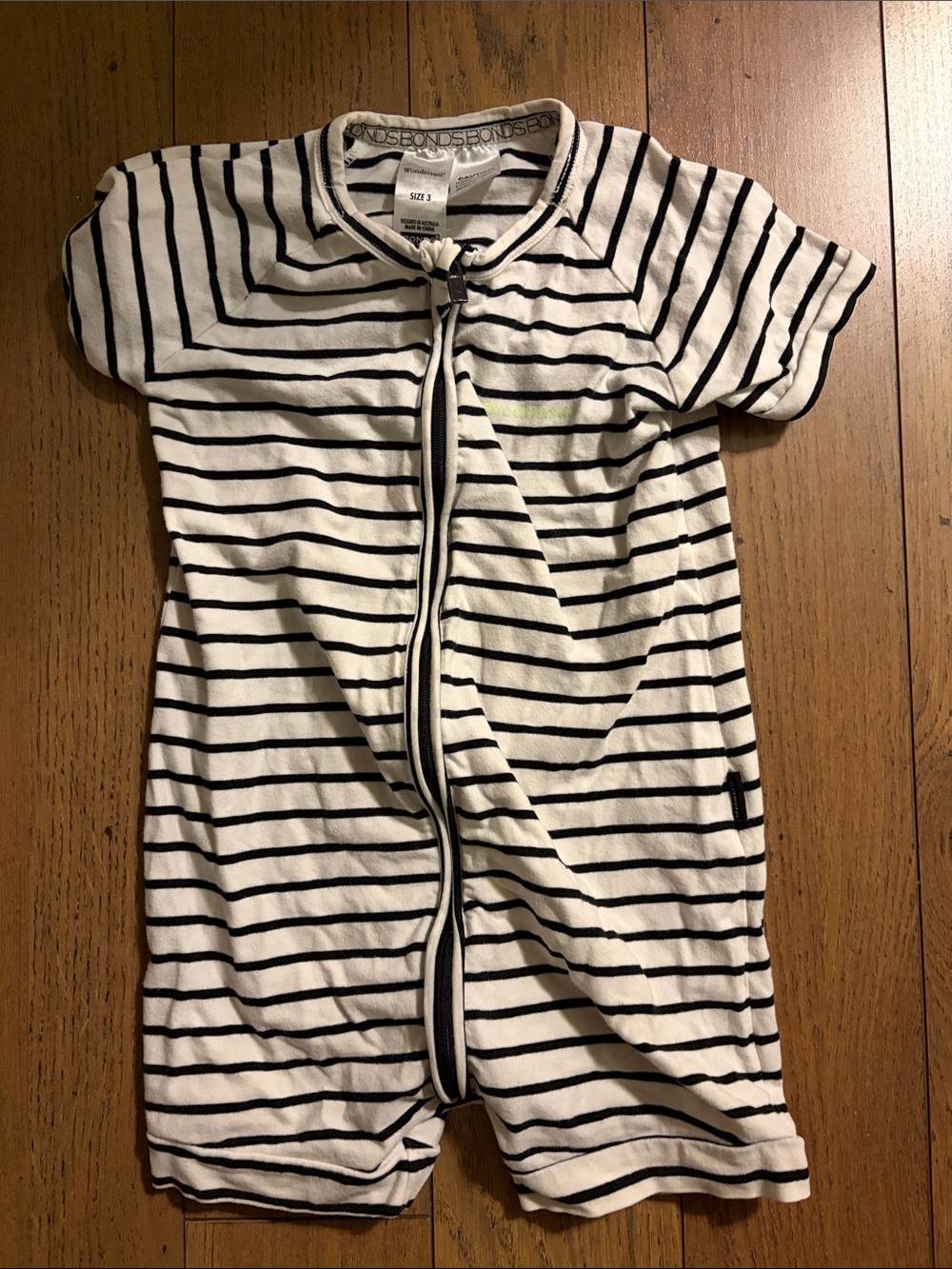 Bonds Wondersuit, size 3